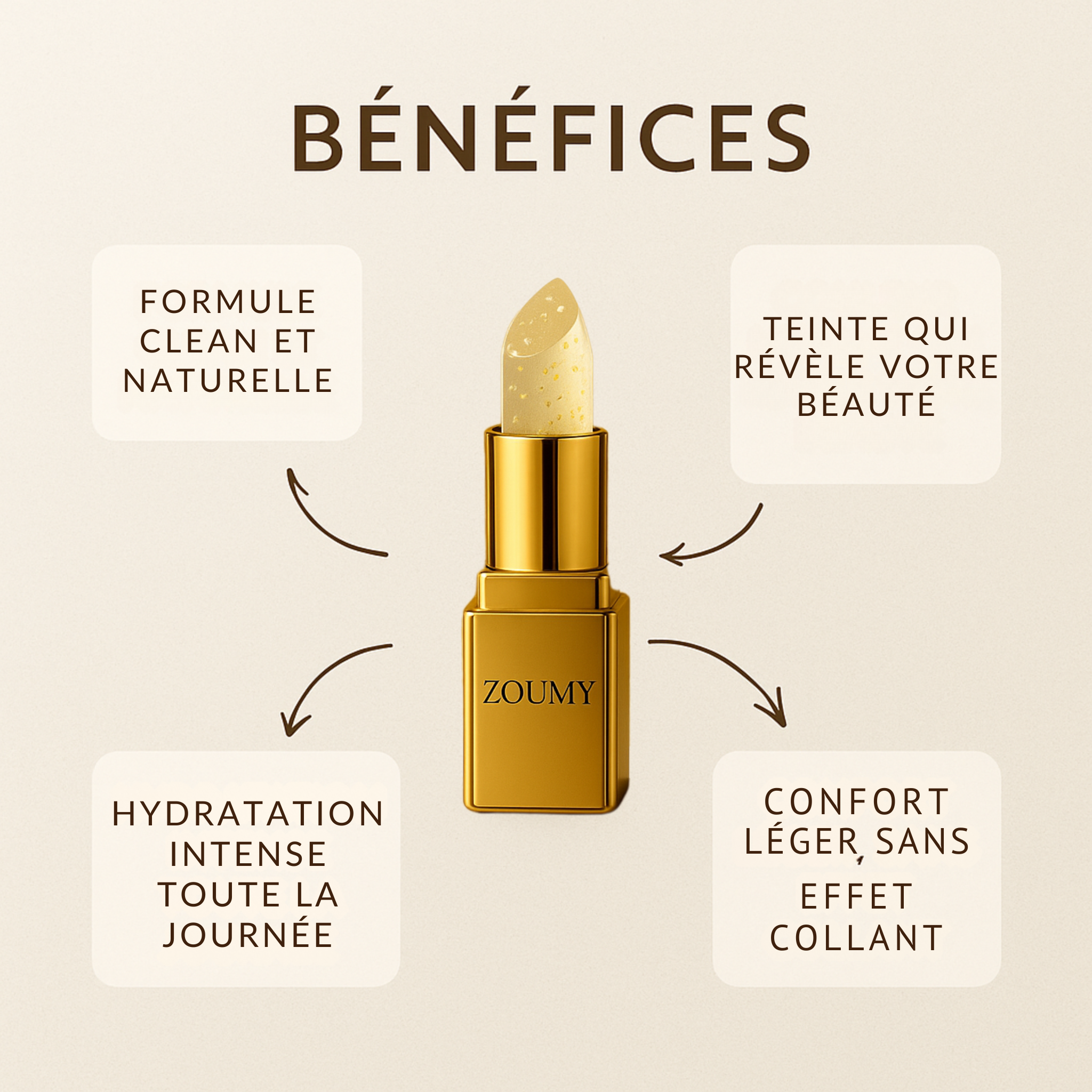 Zoumy™ | Lèvres Sublimes au Naturel